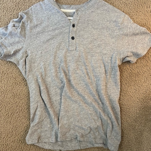Rag and bone grey Henley - Picture 3 of 3